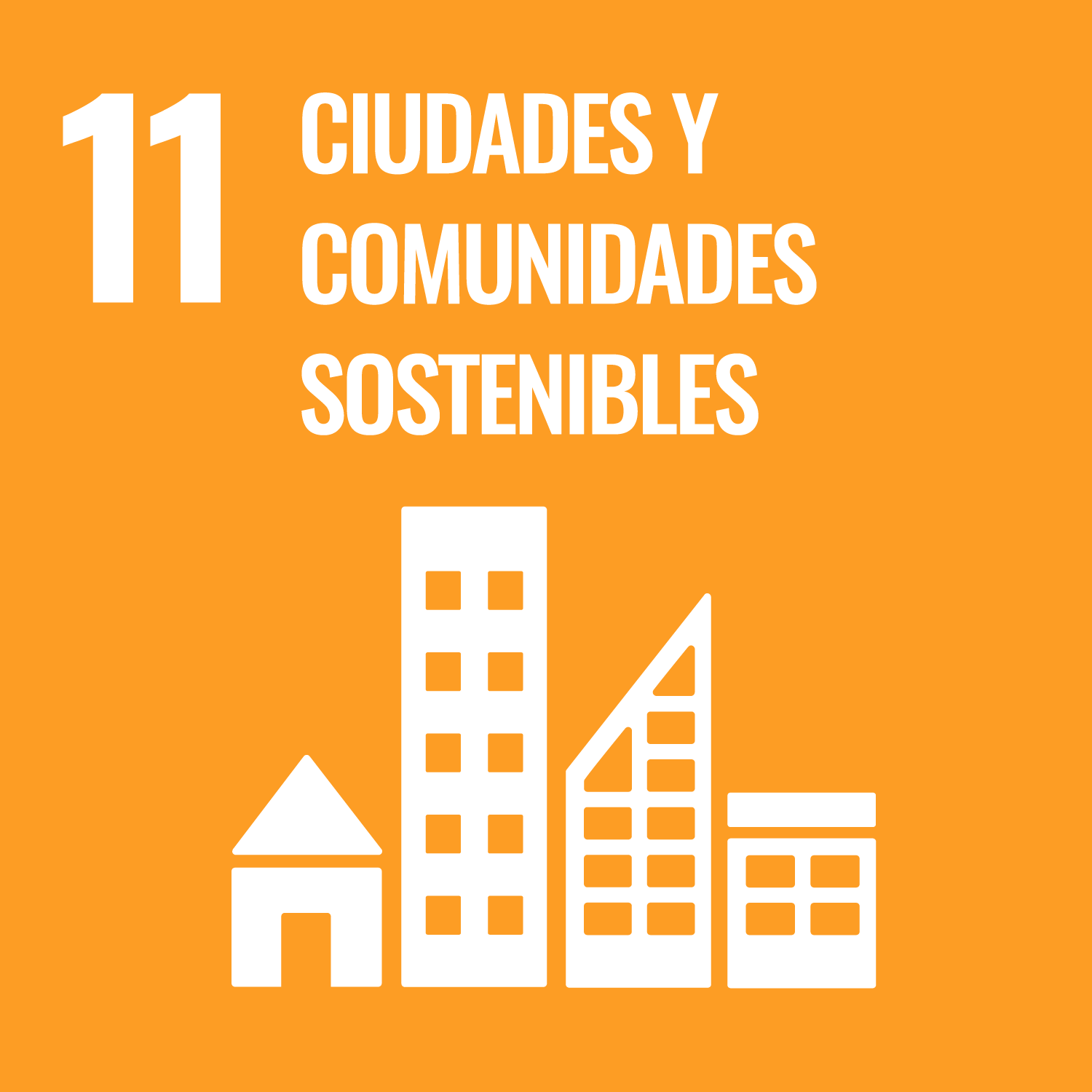 11. Lograr que las ciudades y los asentamientos humanos sean inclusivos, seguros, resilientes y sostenibles.